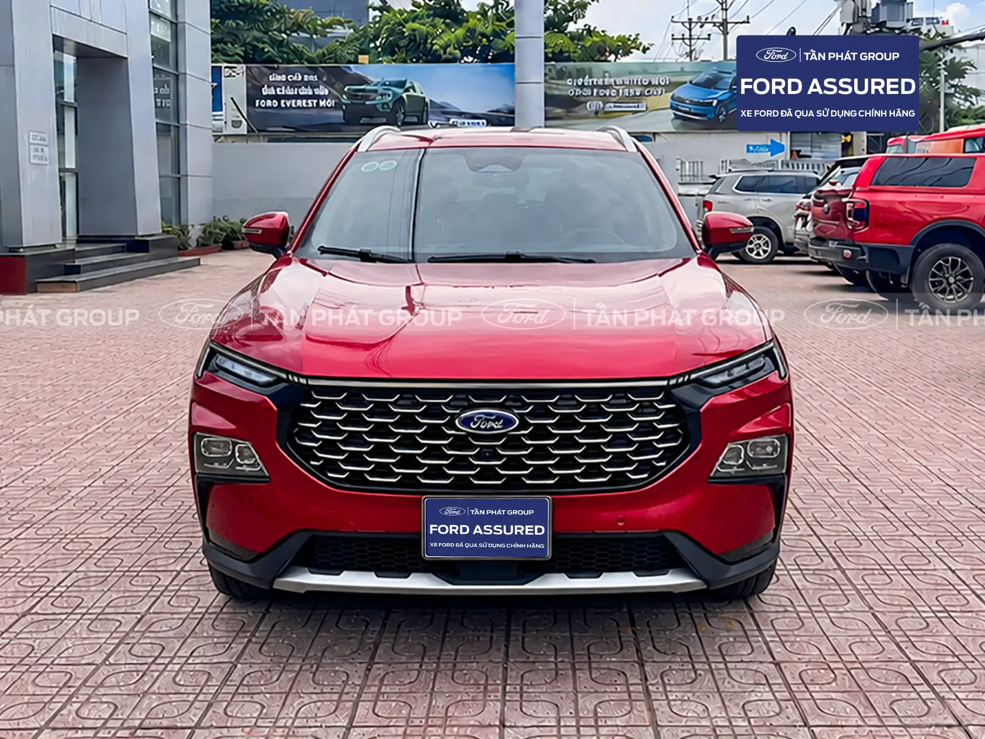 TERRITORY TITANIUM X 1.5L AT - 2023 - MÀU ĐỎ